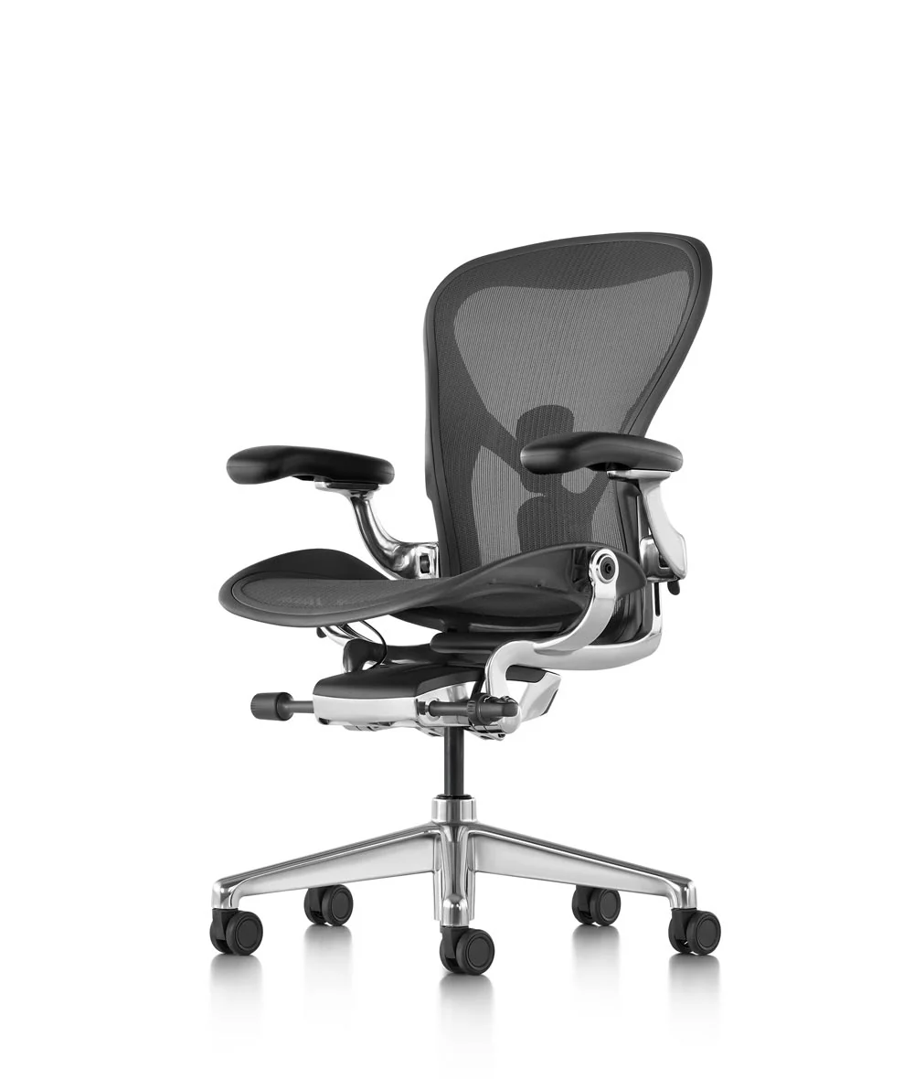 Aeron Bürostuhl* Graphite/Poliert - Image 5