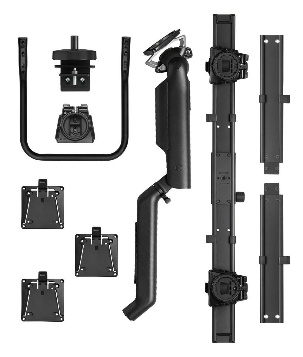 Flo X – Großformatiger Triple Monitorarm - Image 3