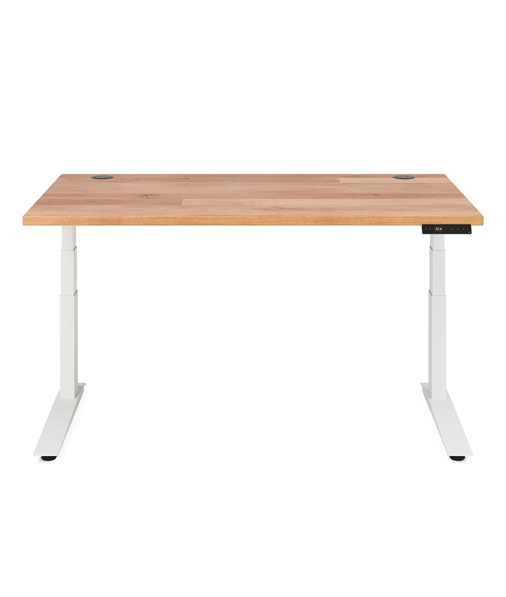 Fully Jarvis Hartholz-Sitz-Steh-Schreibtisch* 1400 x 800 - Image 5