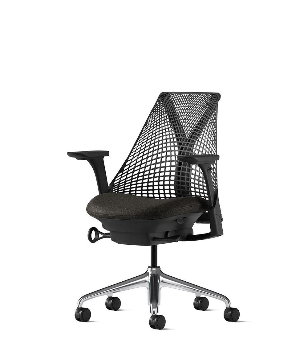 Sayl Bürostuhl* Poliert Schwarz - Image 3