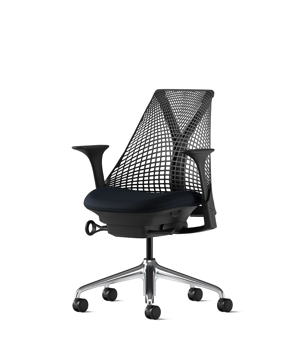 Sayl Bürostuhl* Poliert Schwarz - Image 9