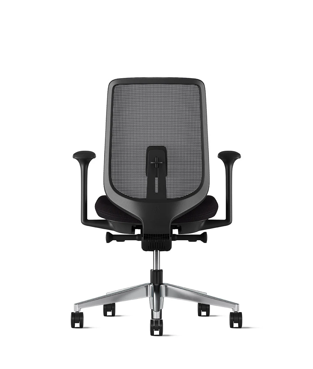Verus Membran-Rückenlehne Bürostuhl* Poliert Schwarz - Image 18