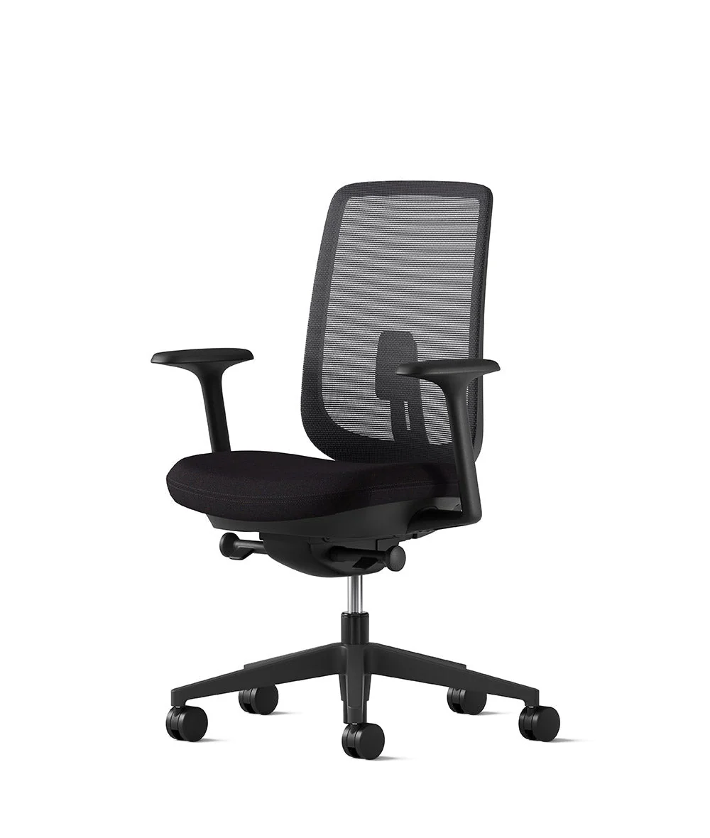 Verus Membran-Rückenlehne Bürostuhl* Standard Schwarz - Image 17