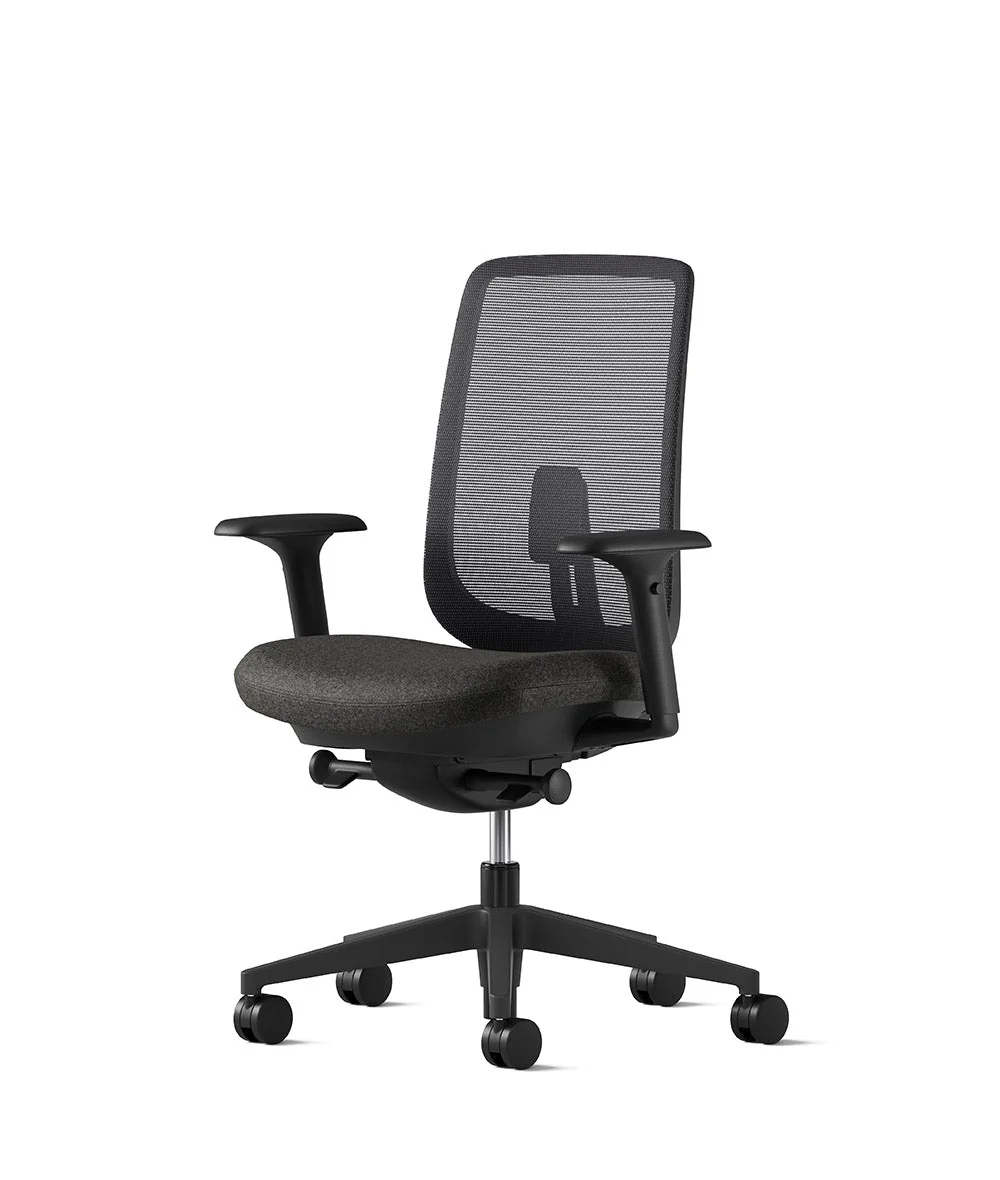Verus Membran-Rückenlehne Bürostuhl* Standard Schwarz - Image 7