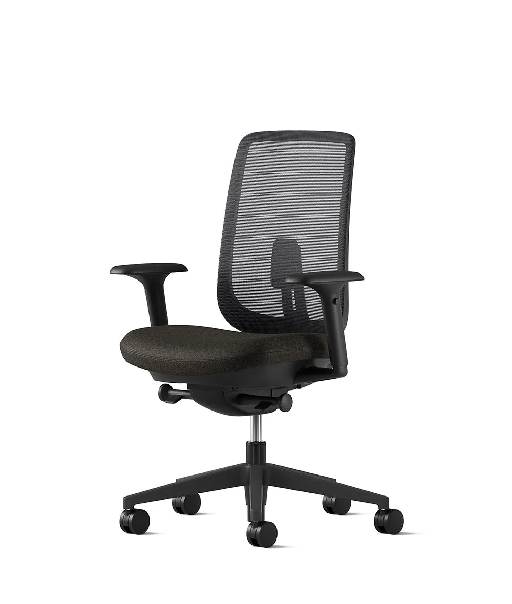 Verus Membran-Rückenlehne Bürostuhl* Standard Schwarz - Image 3