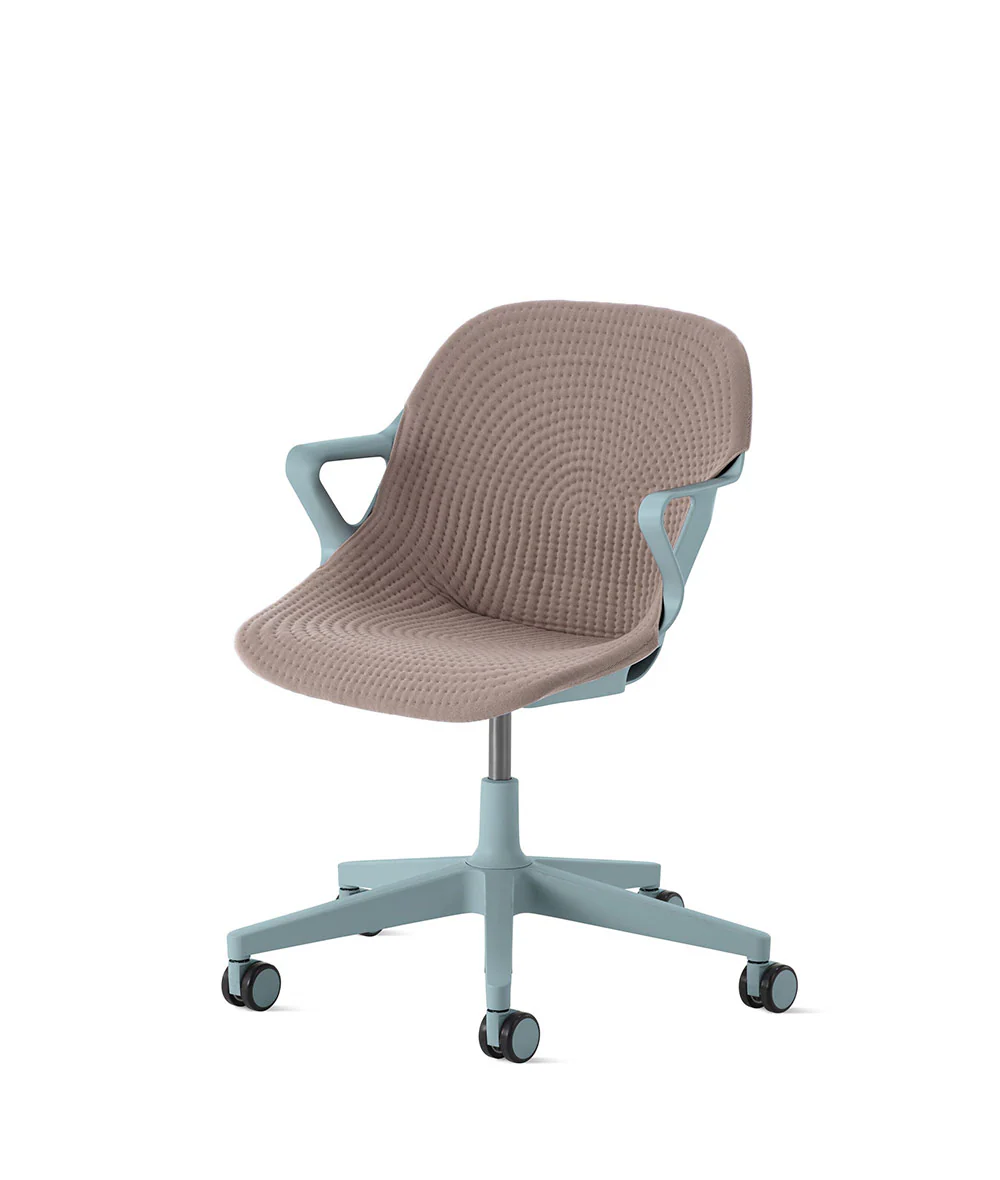 Zeph Stuhl Fixierte Armlehnen*Glacier - Image 36